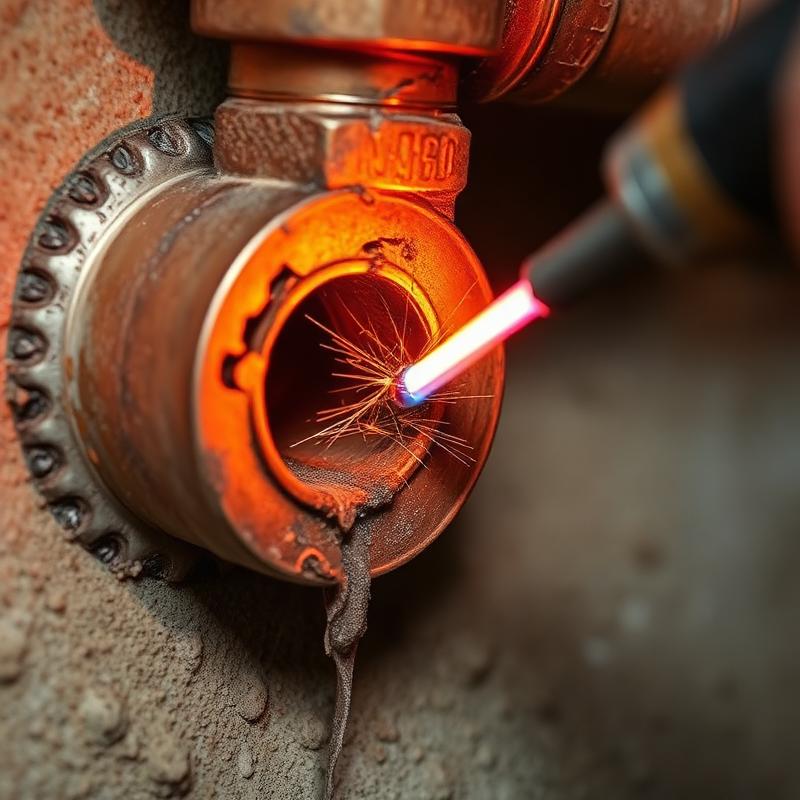 Burst pipe emergency repair